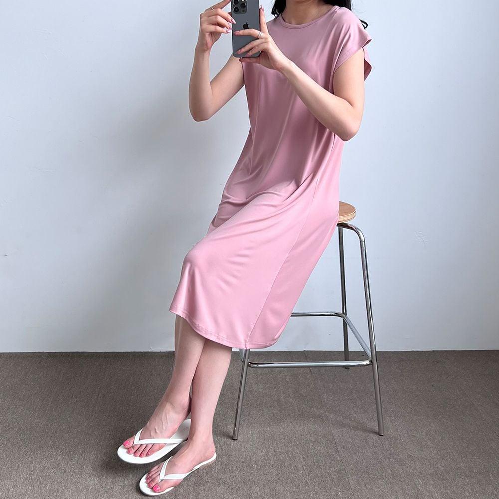 원피스 핑크 여성 여름 시원한 데일리 여름치마 여성원피스