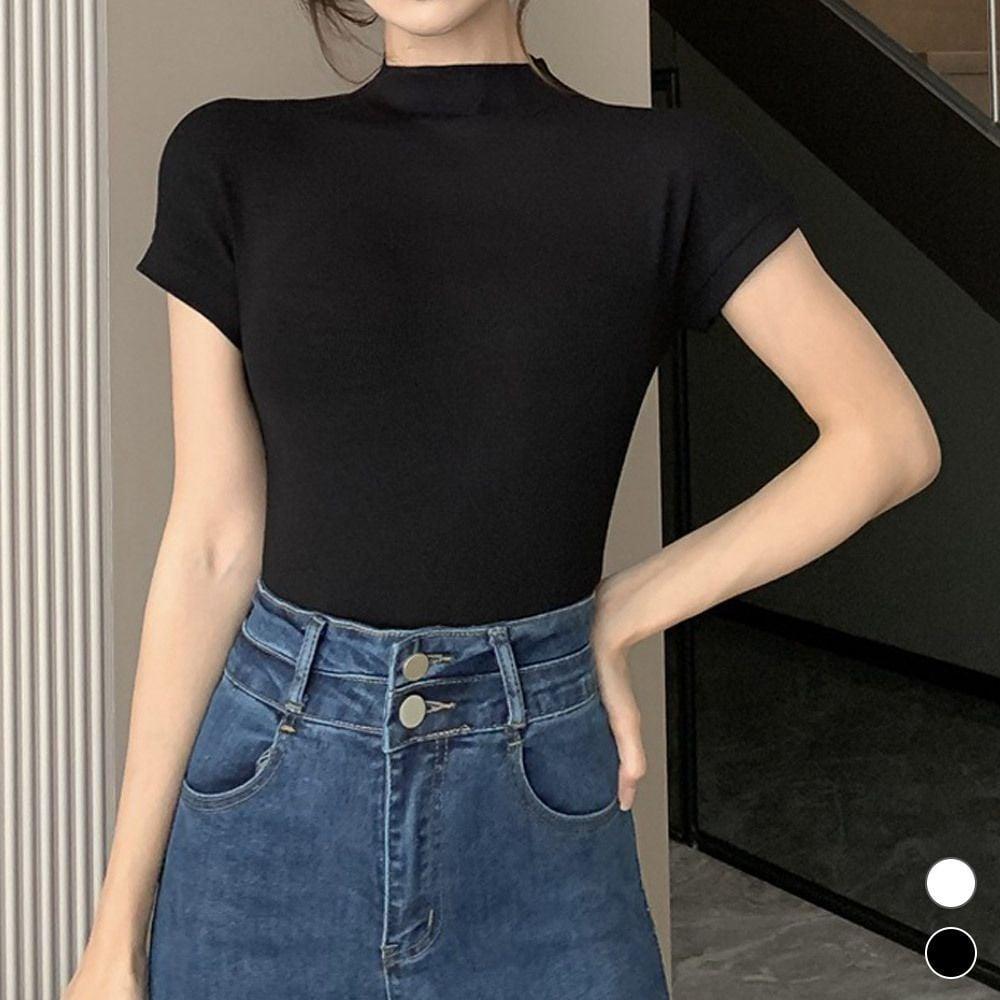 블랙 티숙 민소매 나시티셔츠 면티 여성 반팔티 기본티 여성상의 이너나시
