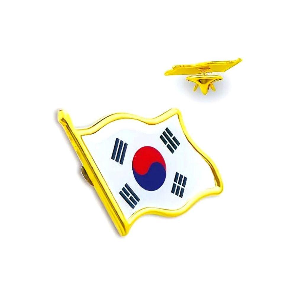 태극기 브로치 기념 선물 외국인 기념품 액세서리