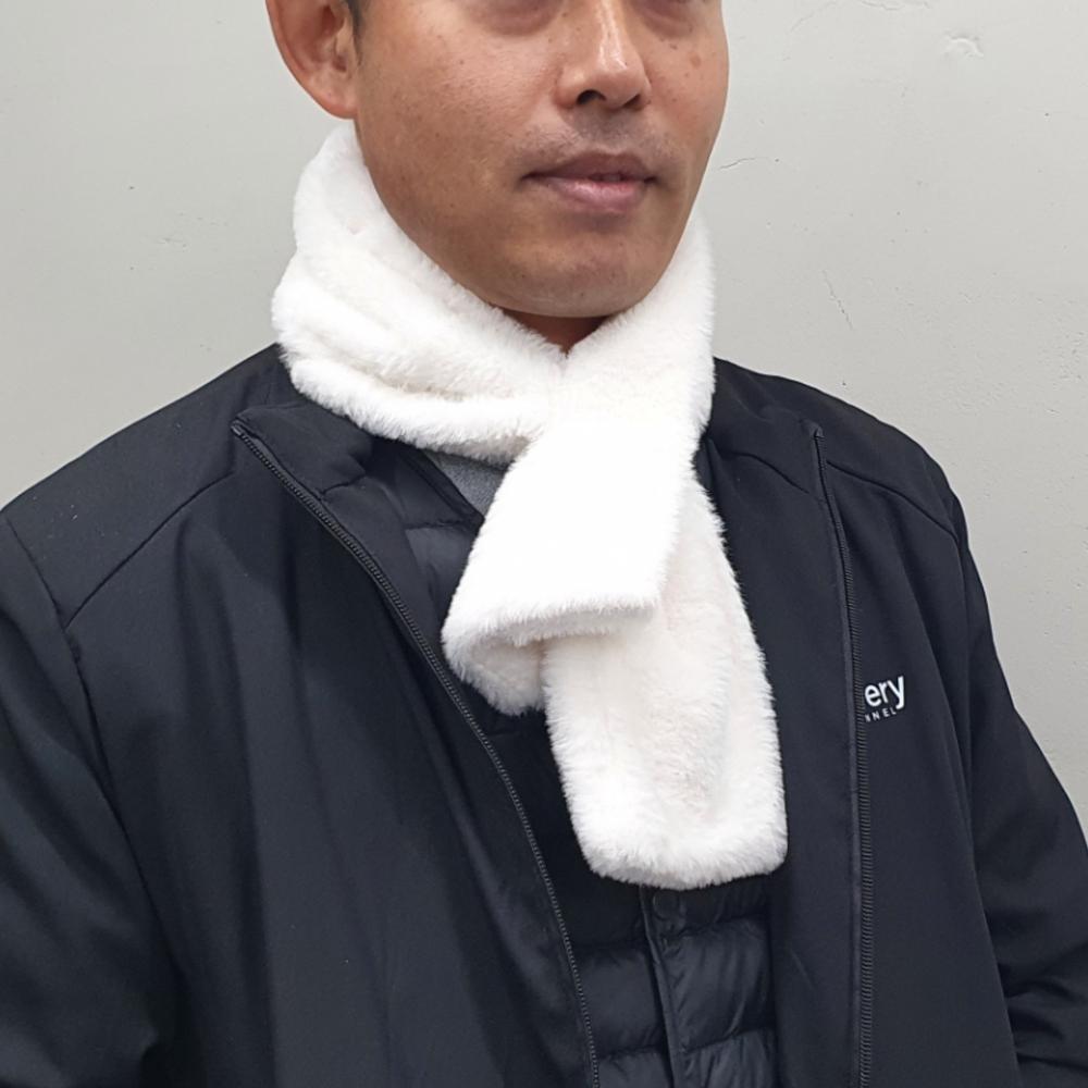 미니목도리 겨울 페이크퍼머플러 숏머플러 털목도리