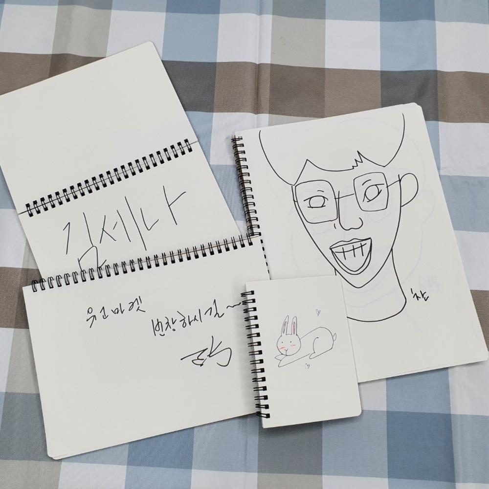 크라프트 무지 스프링노트 무선노트 연습장 공책