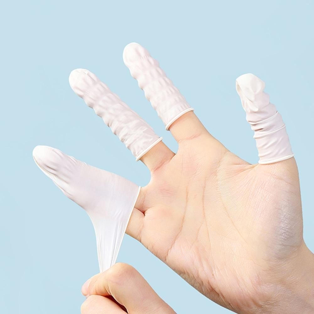 핑거코트 손가락골무 라텍스골무 손가락씌우개 고무