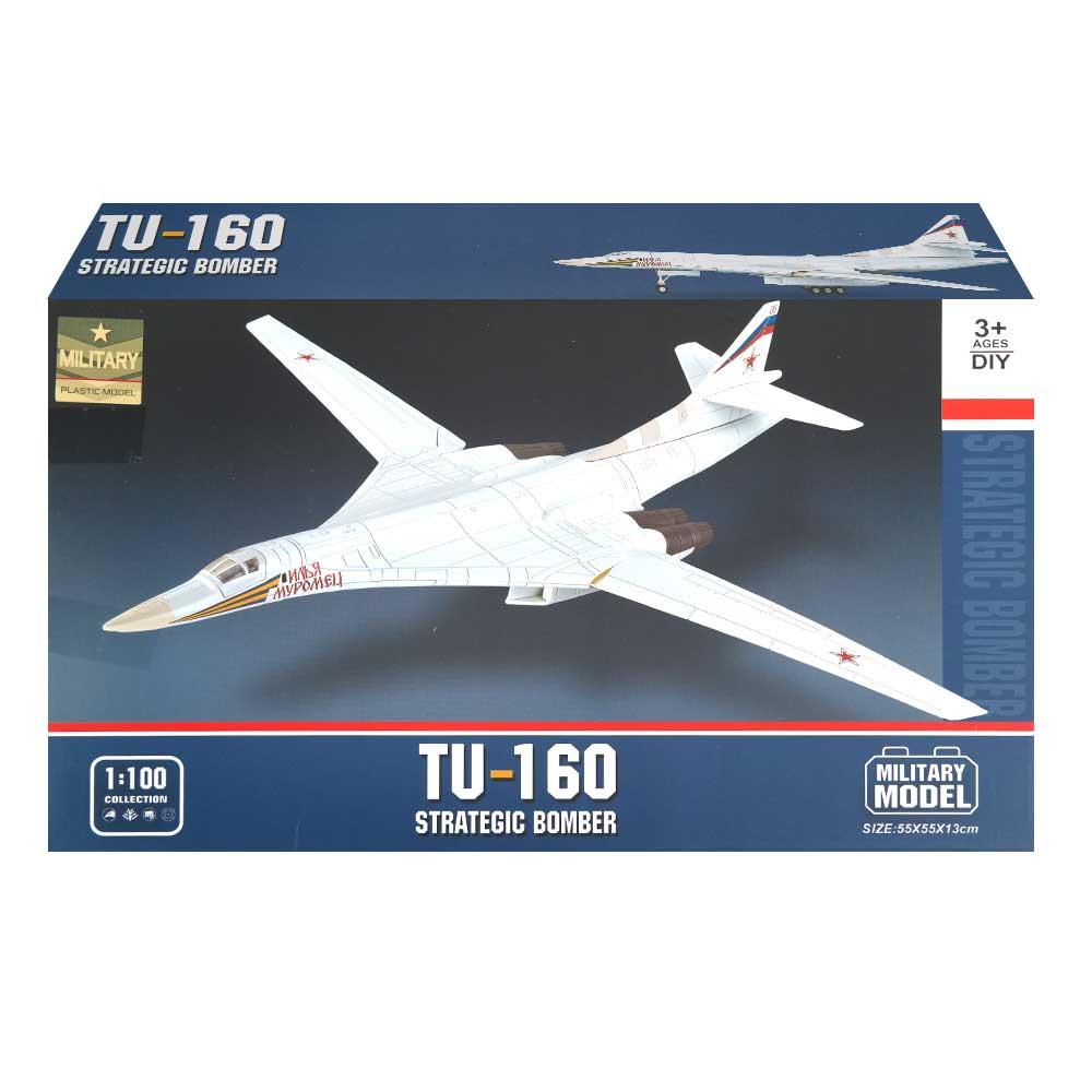 밀리터리 4D 프라모델 TU-160 블랙잭 전략폭격기 38000 (25-28) 4입