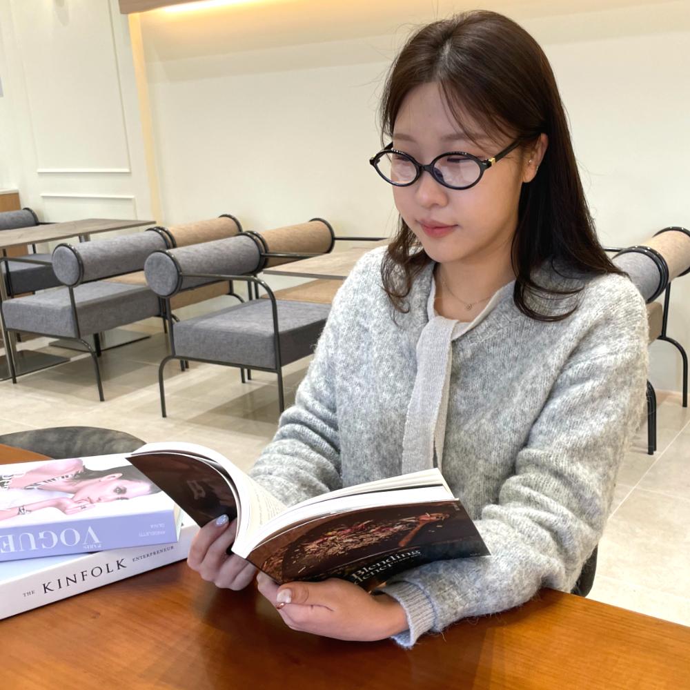 여자 안경테 호피 검정 타원형 남자 뿔테안경
