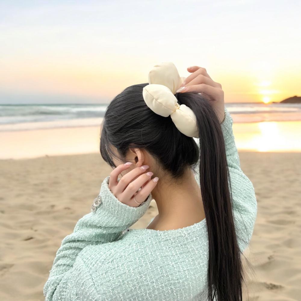 꽃 리본 곱창머리끈 슈슈 헤어밴드 여성 여자 머리끈