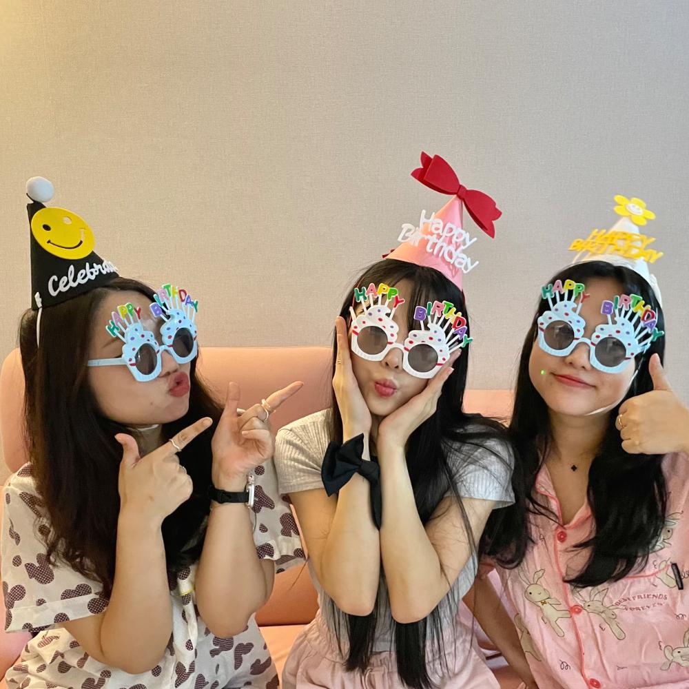 고깔모자 고깔 파티햇 생일 파티 소품 촬영소품 모자