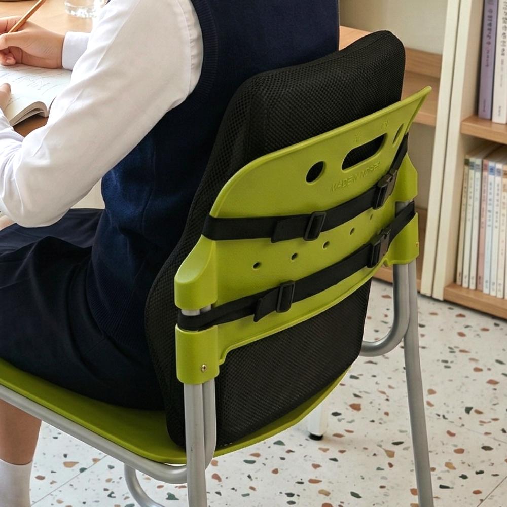 사무실 허리쿠션 등쿠션 의자등받이 메모리폼 차량용