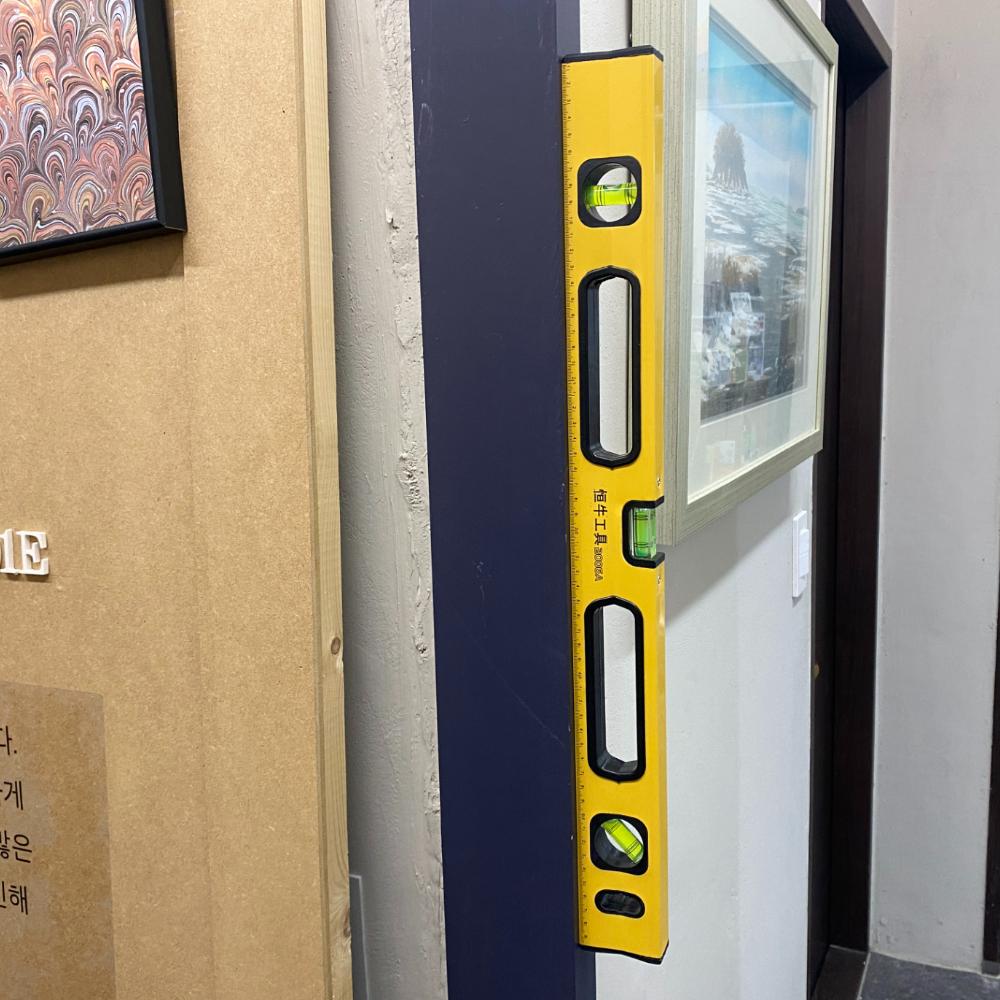 자석수평자 수평대 경사계 수평 60cm