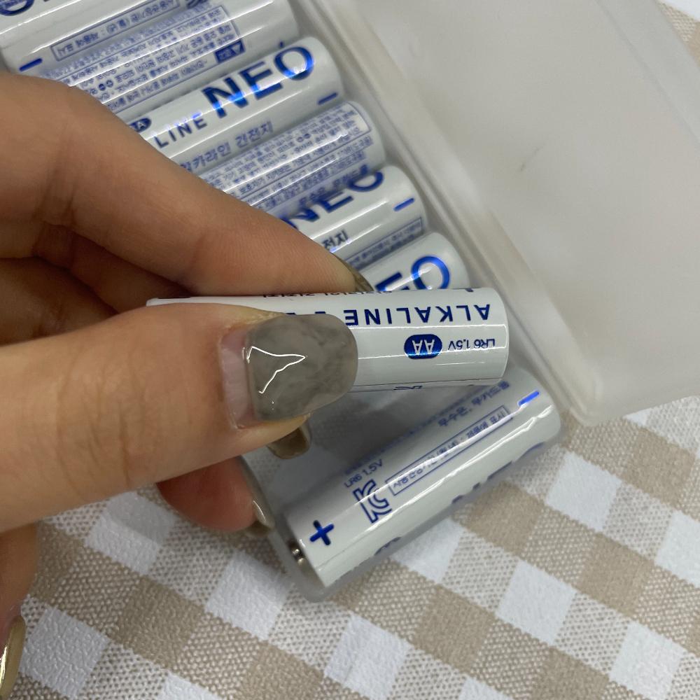 건전지케이스 건전지보관함 홀더 10구 배터리 보관통
