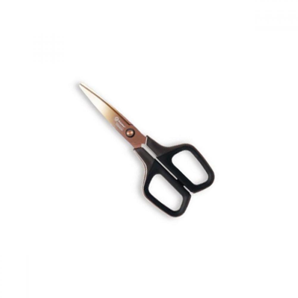티타늄 커브 사무용가위 커브날 문구가위 검정 블랙 주방 고기