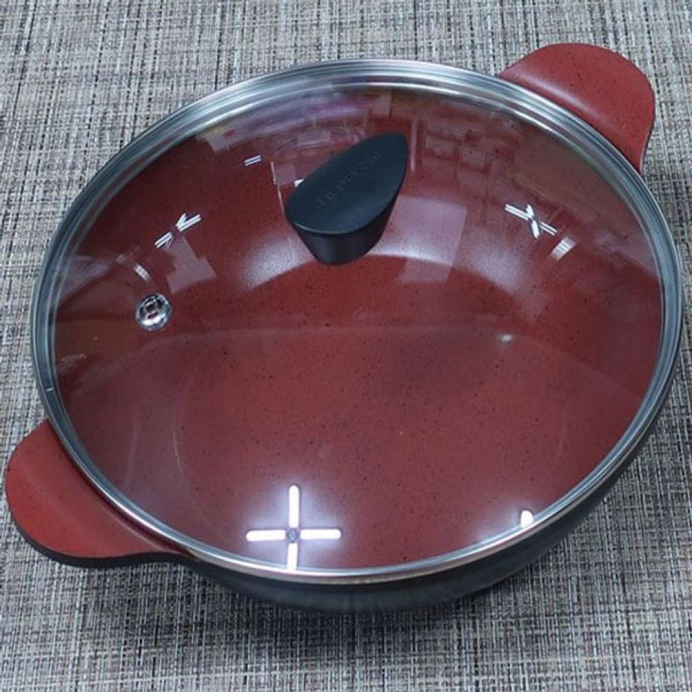 전골냄비 샤브샤브냄비 스텐 웍 냄비 28CM