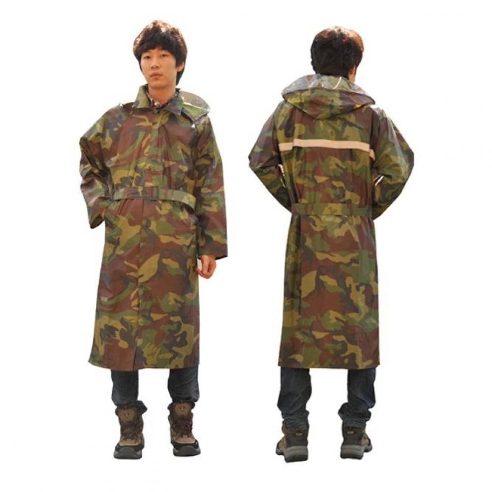 카무플라주 남자우비 오토바이 배달 장마 등산 작업용