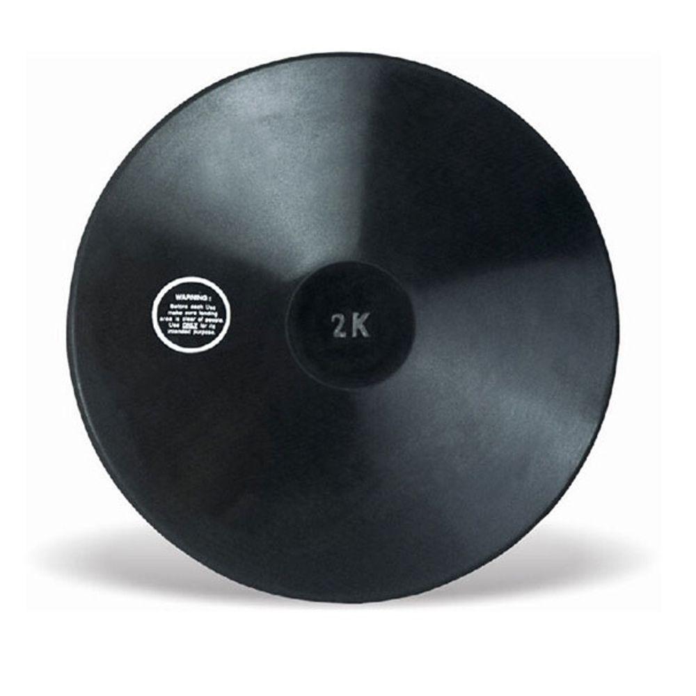 검정색 2kg 원반 던지기 육상 훈련