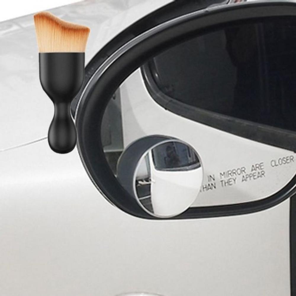 보조룸미러 보조거울 사각지대 60mm 먼지 브러쉬 세트