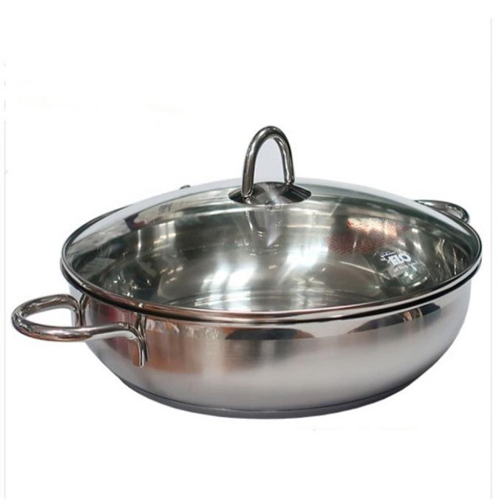 샤브샤브냄비 전골냄비 인덕션 스텐 28cm 멀티쿠커