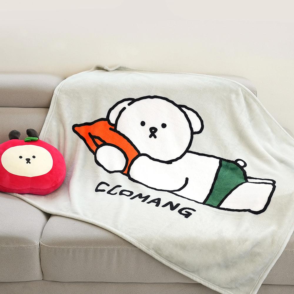 꼬망담요 극세사 꼬망무릎담요 캐릭터 아기
