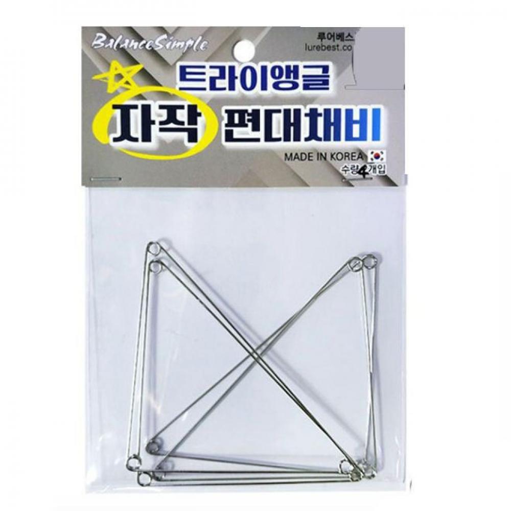 편대채비 낚시 소품 장어 쭈꾸미 편대 낚시채비 4개입