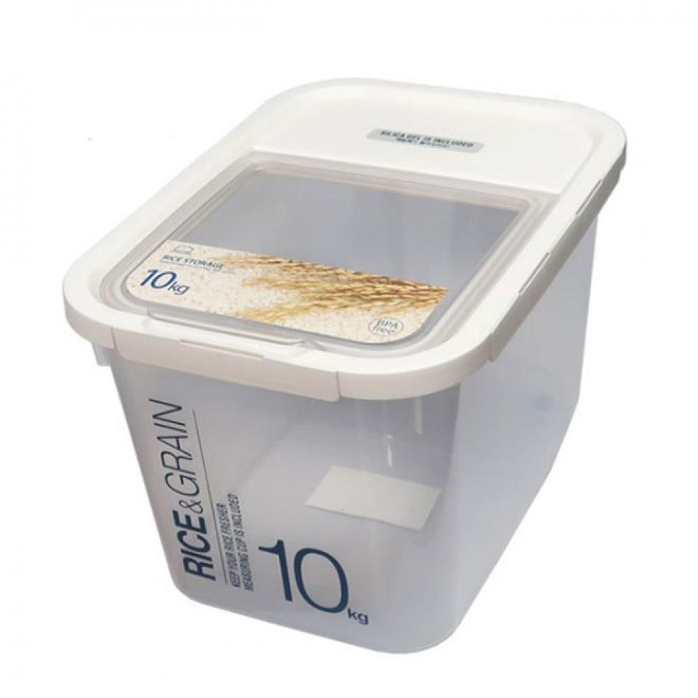 쌀통 12L 10kg 보관용기 밀폐 주방 야채통