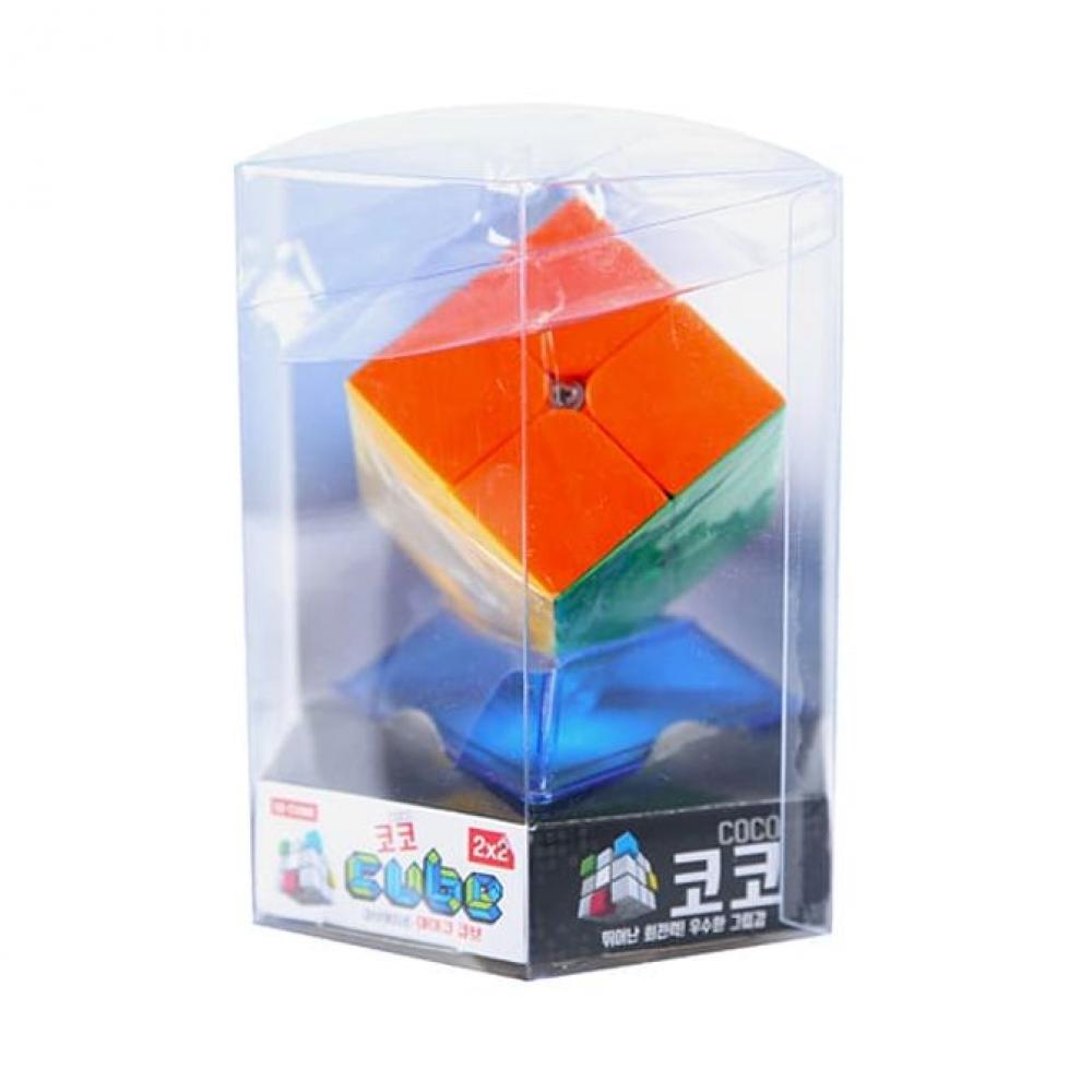 큐브퍼즐 매직큐브 퍼즐 2x2 창의력게임 지능개발
