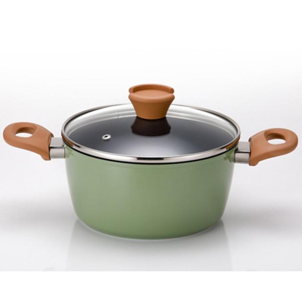 라면 찌개 양수냄비 인덕션 세라믹 20cm 스텐 가정용