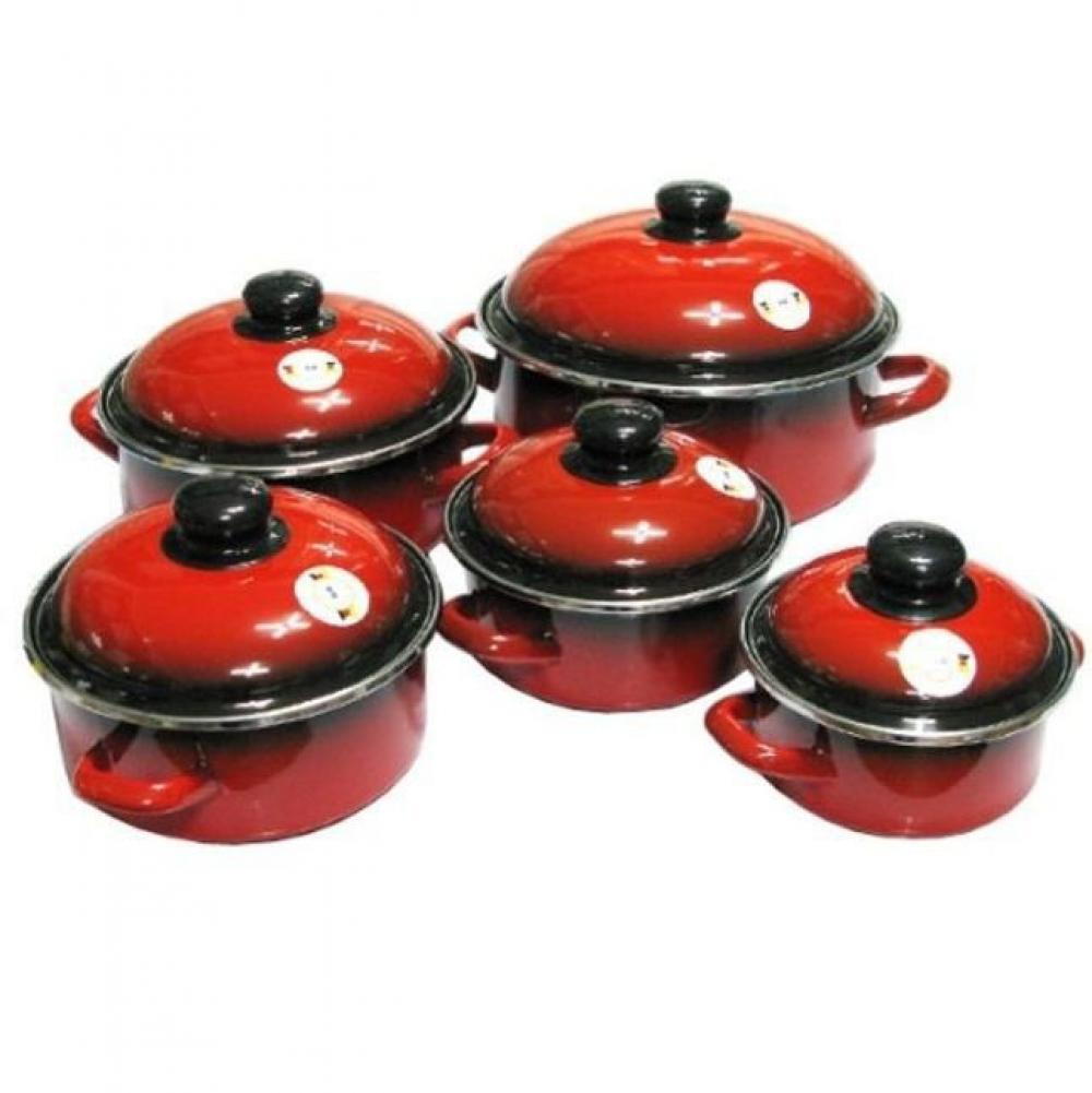 법랑냄비 5단 세트 냄비 전골 찌개 혼수