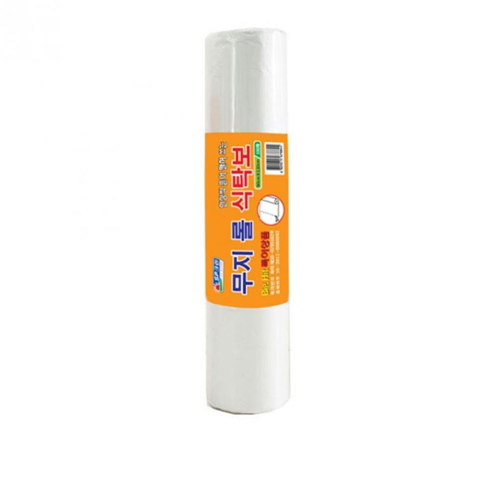 식탁보 테이블보 롤 비닐 식탁비닐 100매 90x130x100