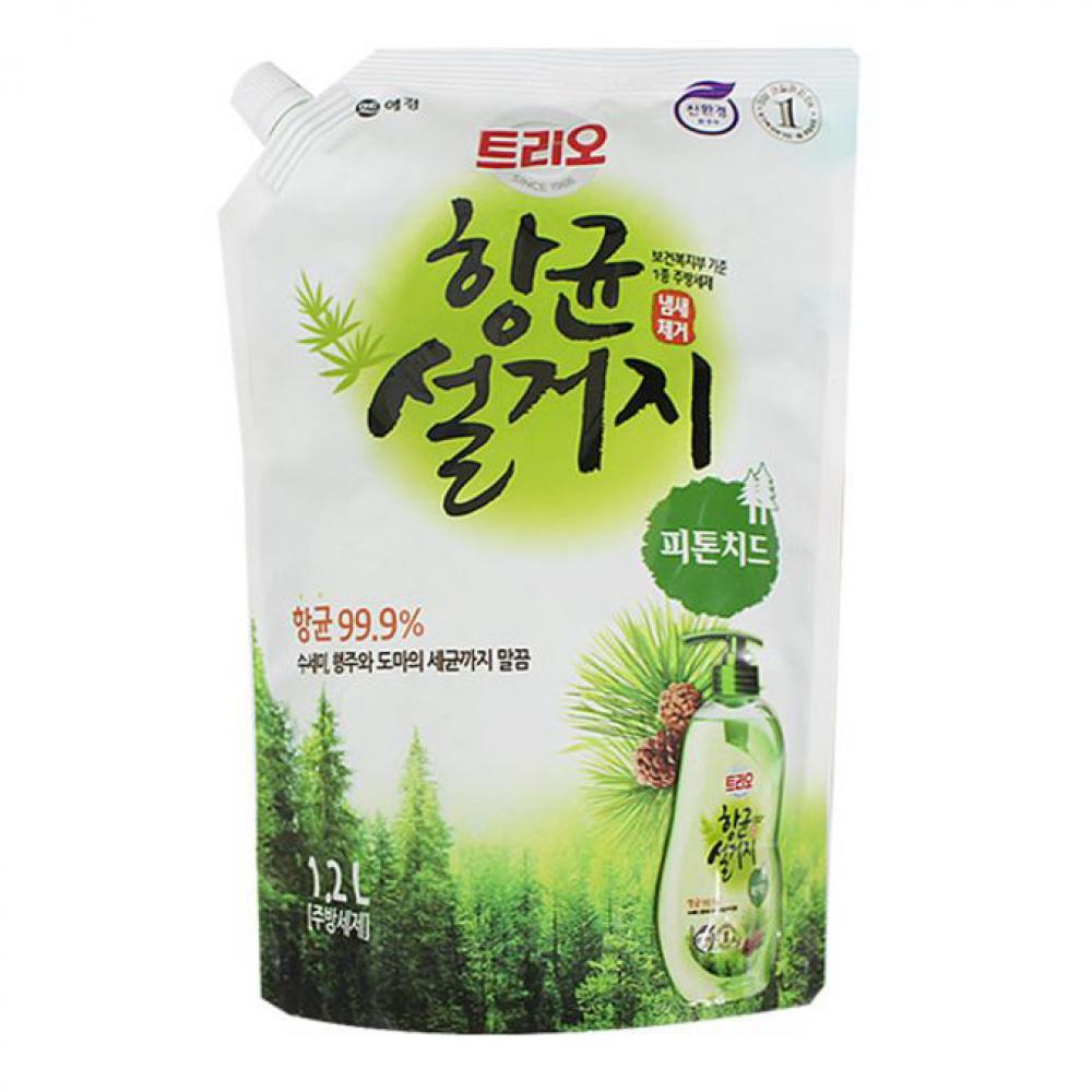 트리오 설거지 피톤치드 1.2L 주방세제