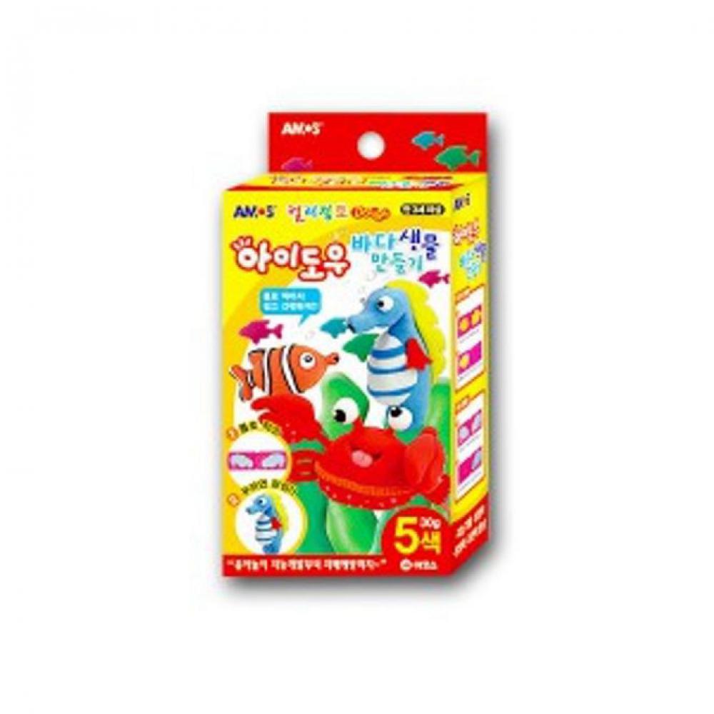 아이도우 바다생물 만들기 컬러점토 미술놀이 키트