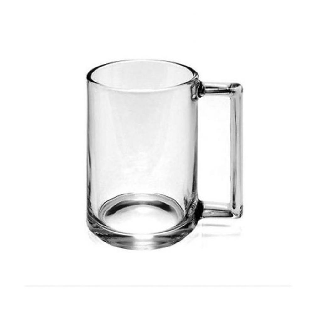 투명 유리 내열강화머그 머그컵 320ml 1p