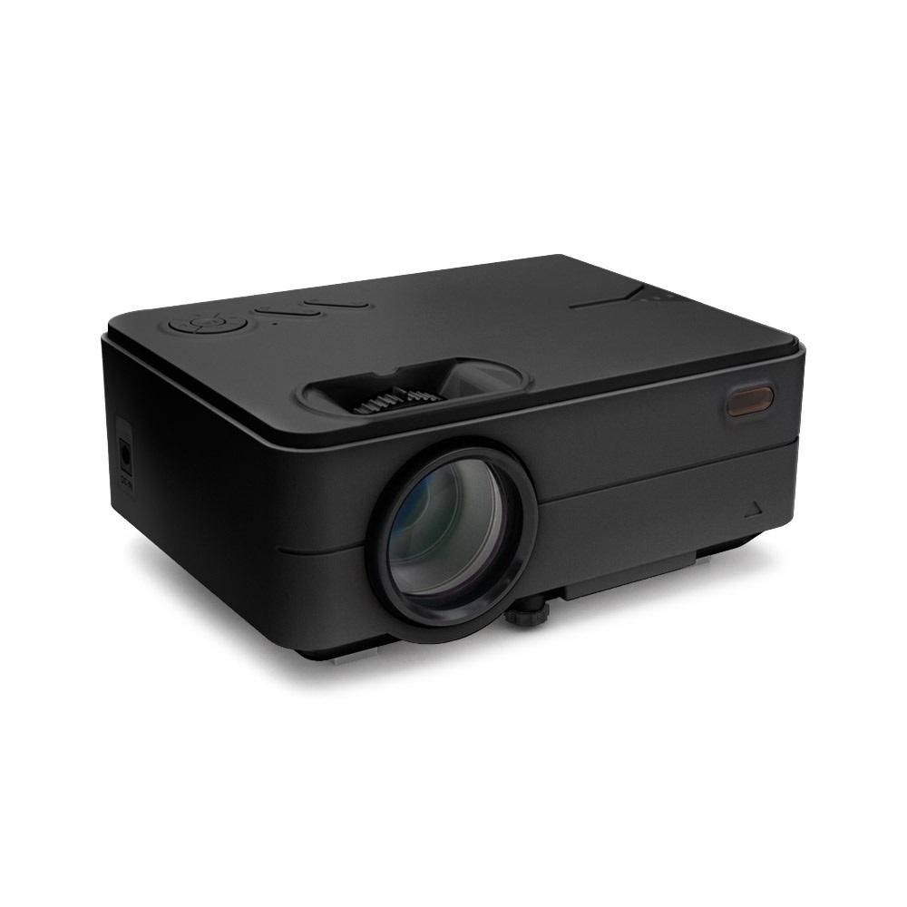 LED 빔프로젝터 720P HDMI VGA AV SD USB 메모리 블랙 리모컨 홈시어터 캠핑 강연 회의
