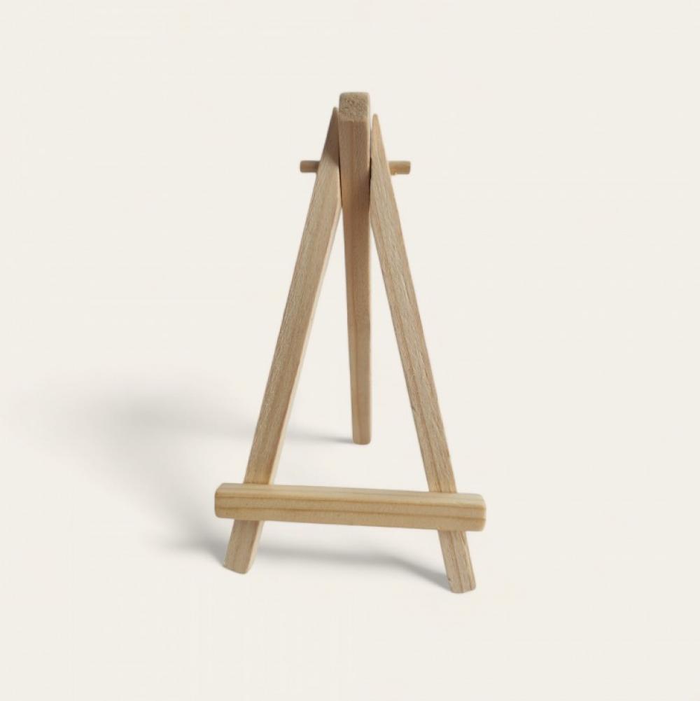 TLGO 원목 미니이젤 나무 액자받침대 탁상용이젤 소품거치대 8X15cm