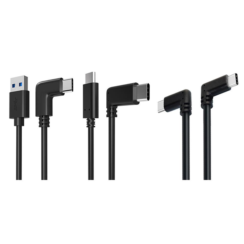 L자형 C타입 PD 고속충전 데이터전송 썬더볼트 usb3.0 3A케이블