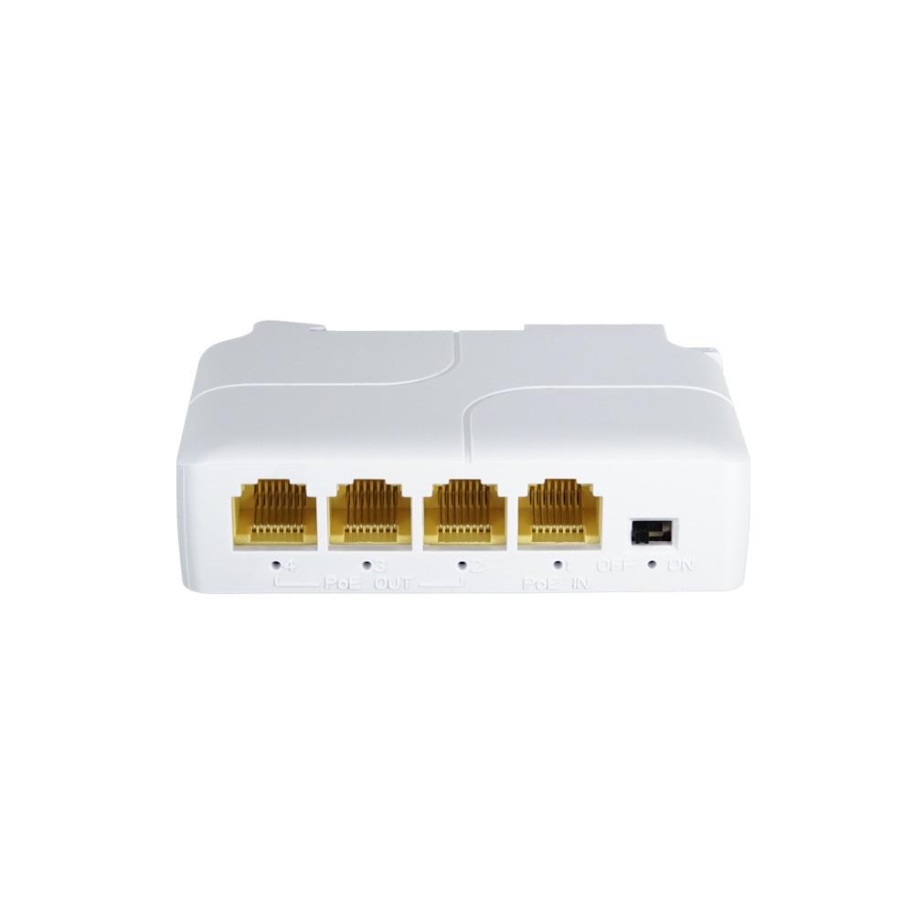 3분배 POE 허브 분배기 1:3 인터넷 전원 동시 공급 기가비트 1000Mbps 네트워크 장비 공유기 CCTV