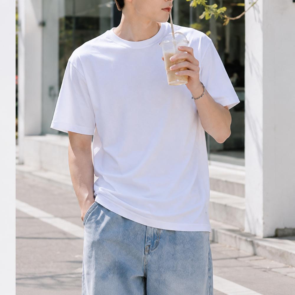 오버핏 티셔츠 쿨 반팔티 여름 상의 홈웨어 남녀공용
