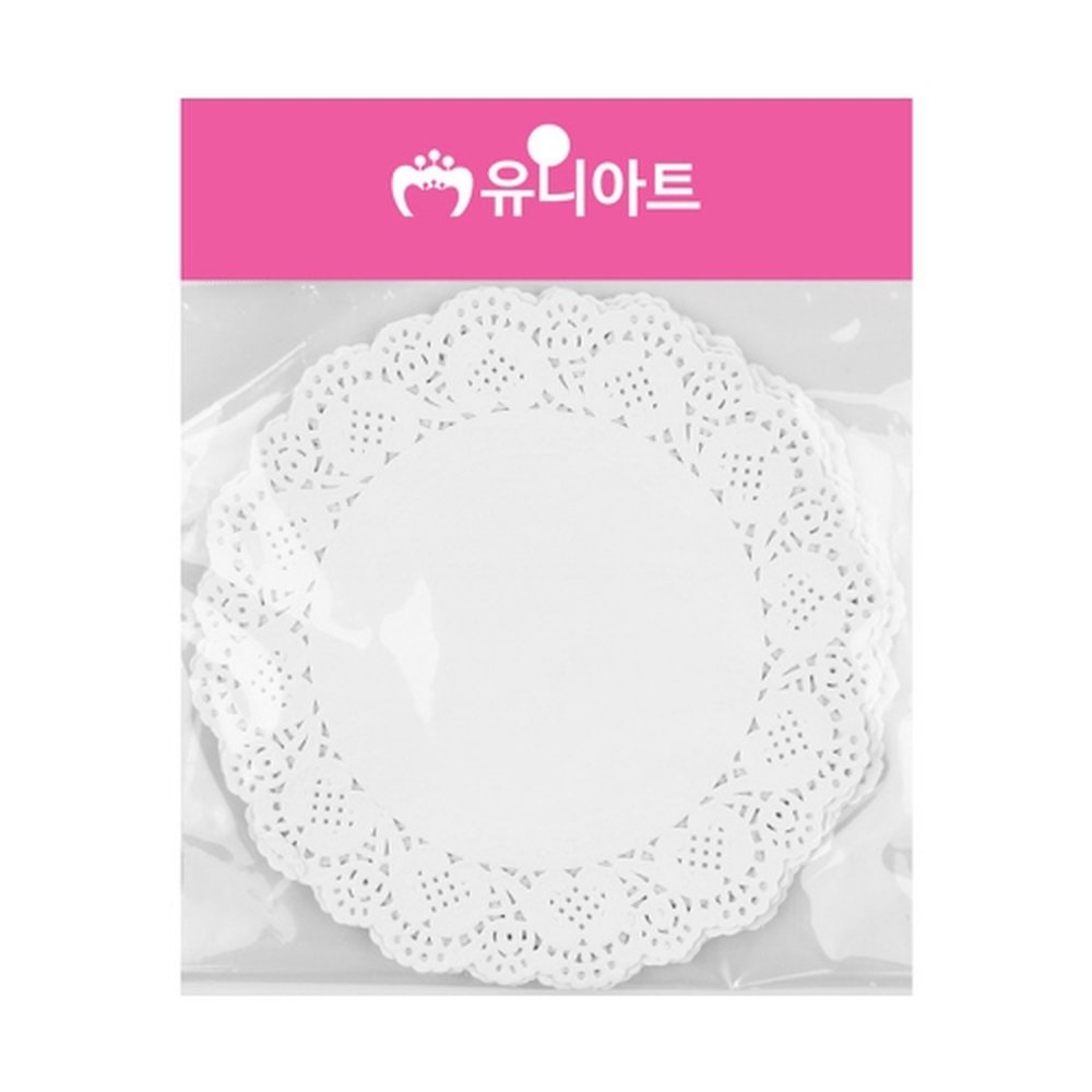 유니아트 1000 종이레이스(도일리 페이퍼) 미니 / 8.5cm (1개입)