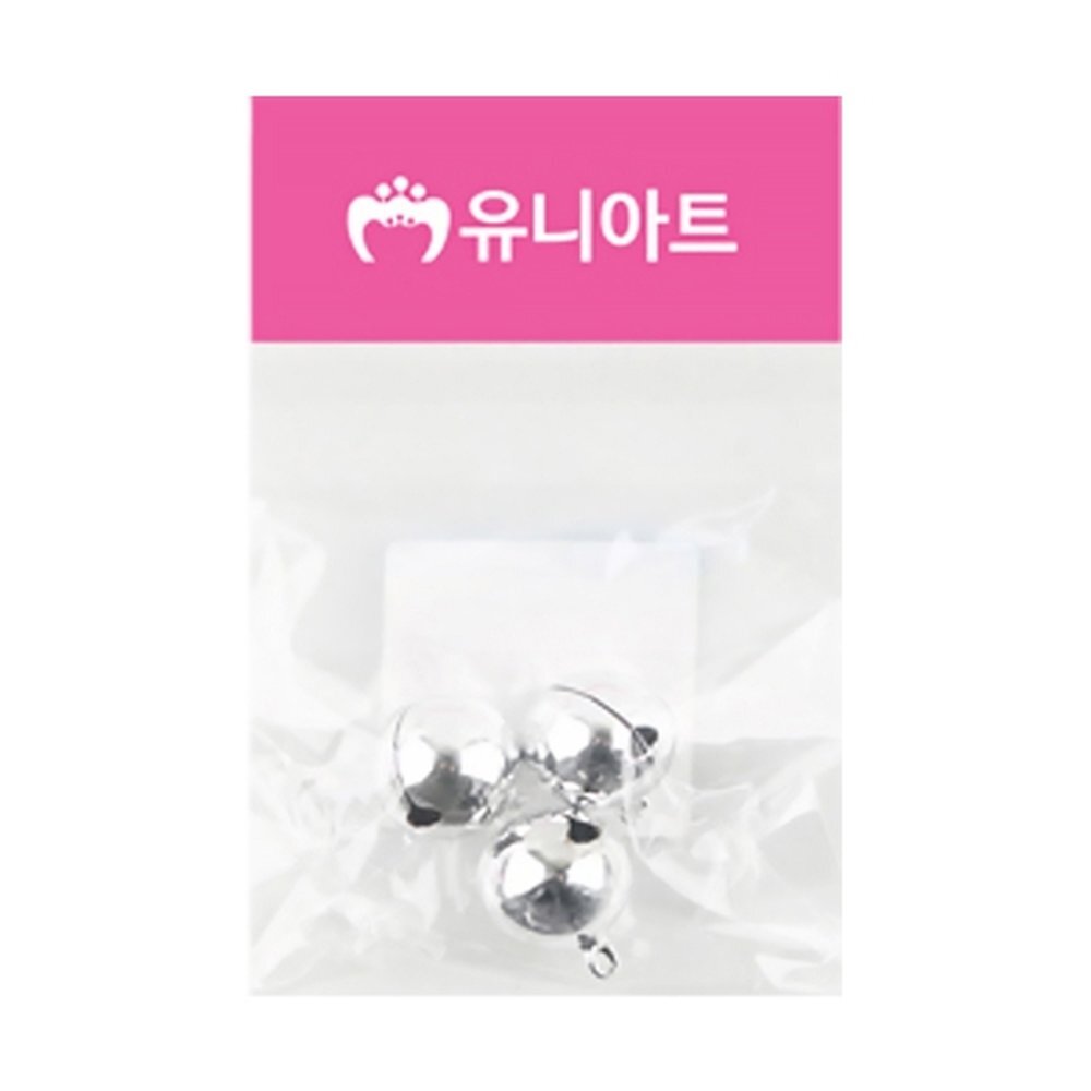 유니아트 2000 미니방울 20mm 은색 / 3개입