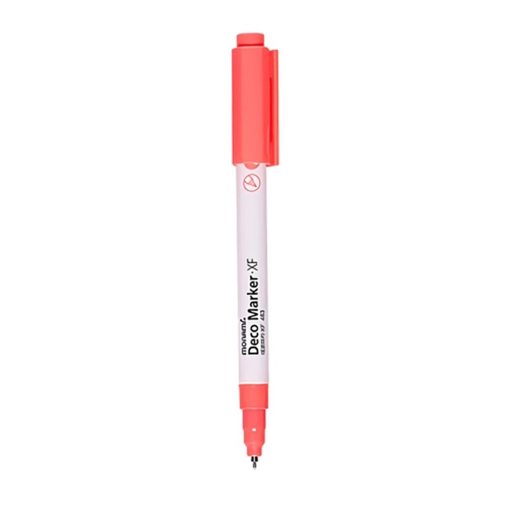 모나미 데코마카XF 463 0.7mm 형광레드 (1개입)