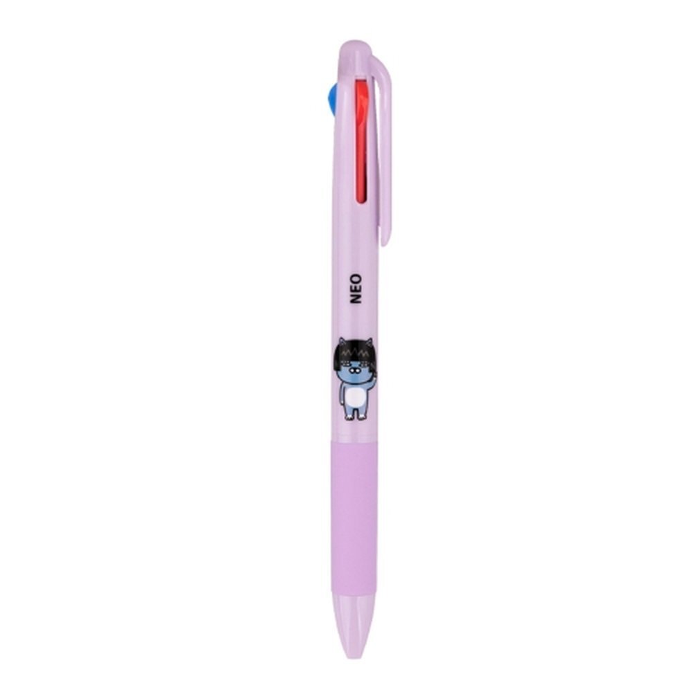 카카오 3색 볼펜 0.7mm 네오 / 11x145mm (1개입)