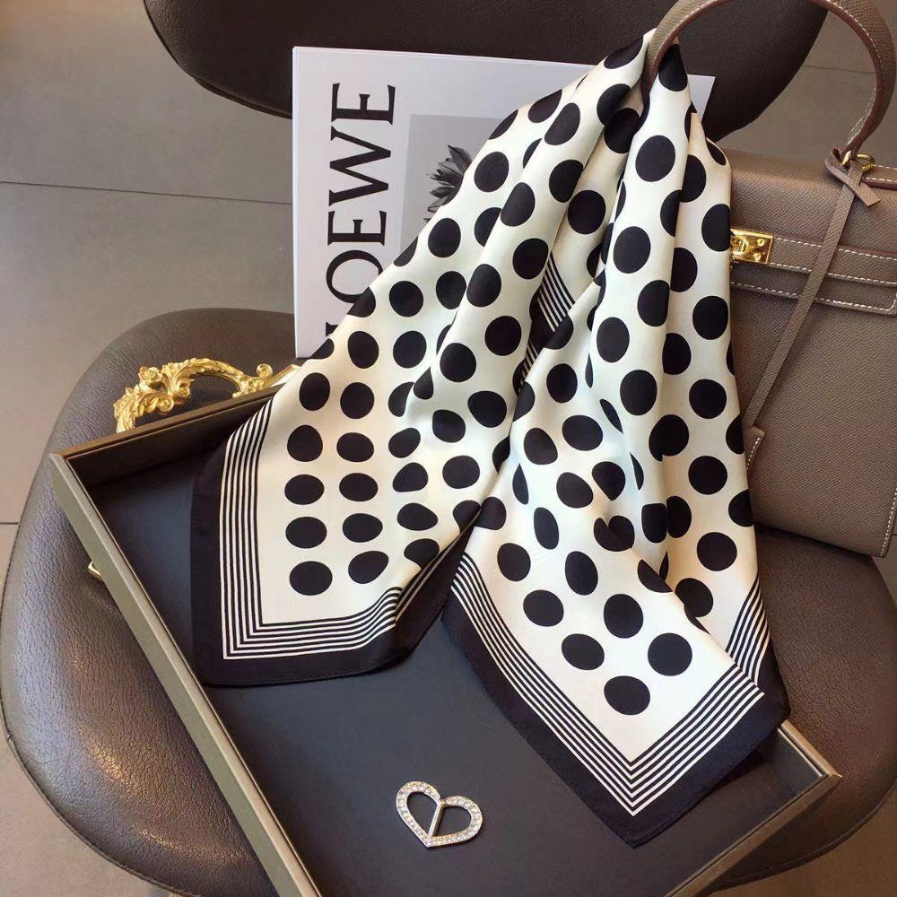 70X70 프리미엄 실크 쁘띠 스카프 패션 여성 목스카프