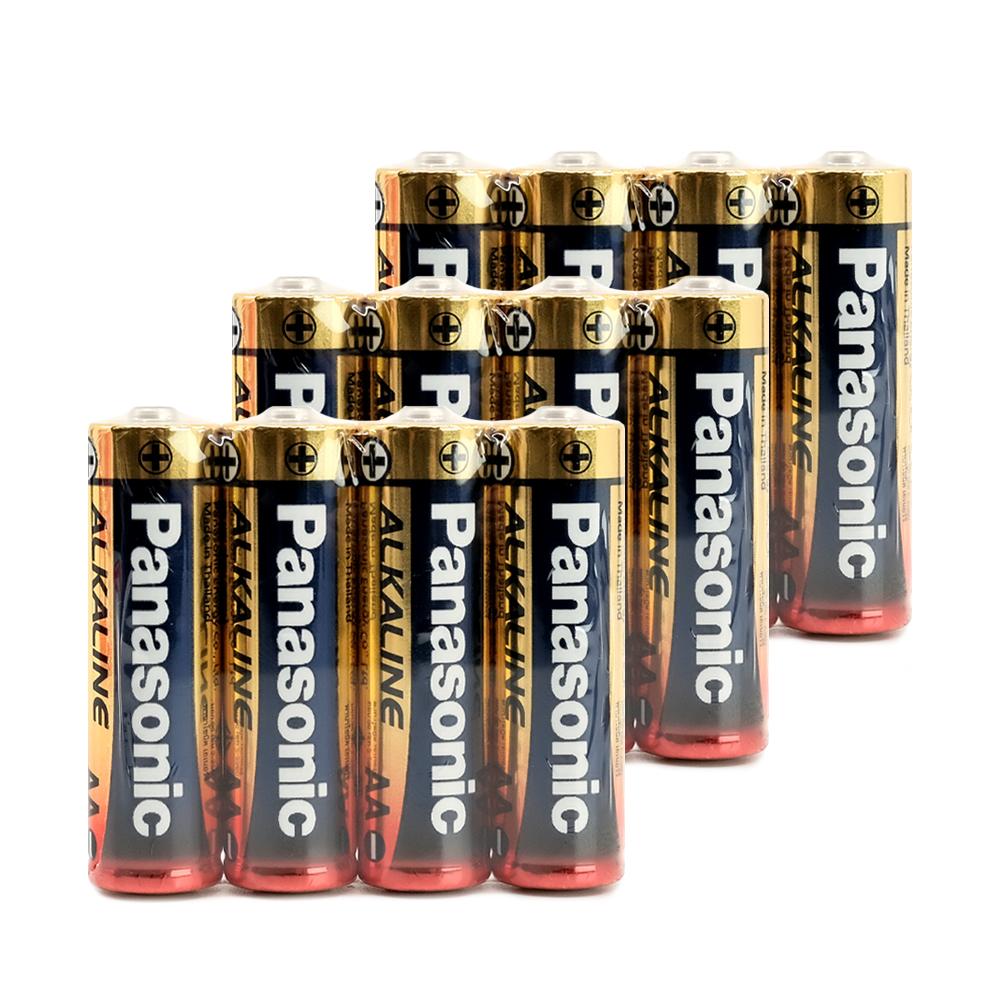 파나소닉 알카라인 고성능 건전지 AA LR6T 1.5V 벌크 12개