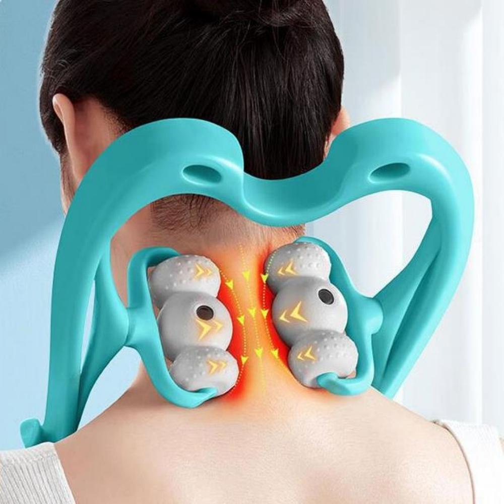 잔솔 목 어깨 마사지기 승모근 허리 마사지 기계