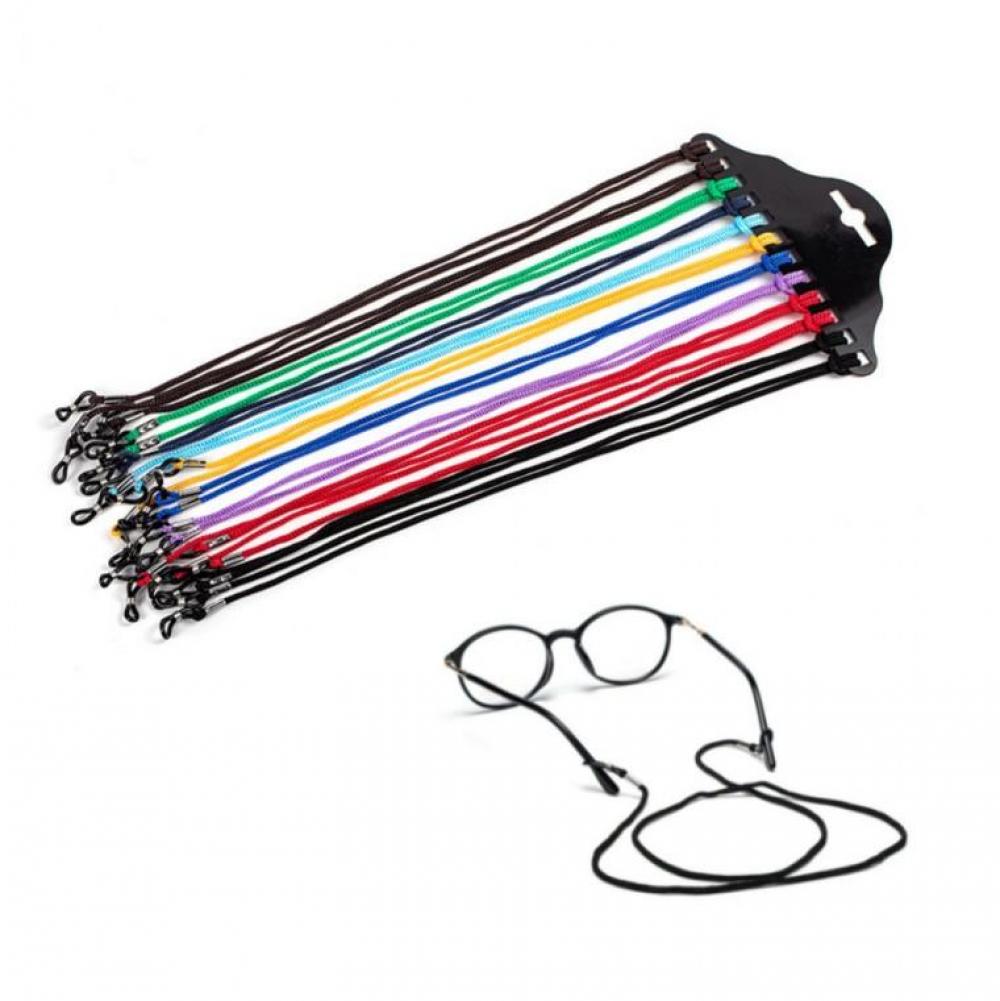 베이직 컬러 안경줄 안경스트랩 12pcs 선글라스줄 T253B