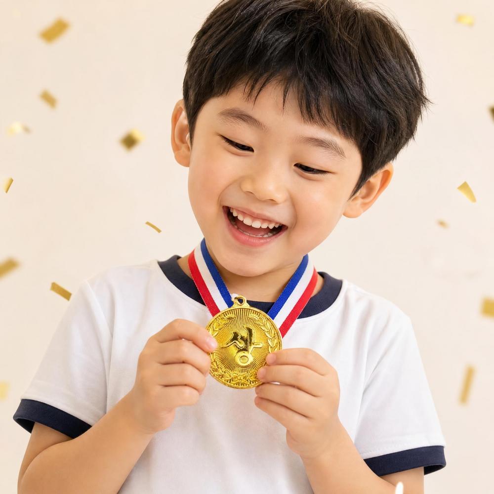 금메달 상메달 체육대회 운동회 태권도 대회 시상식 우승 기념 목걸이 어린이 행사