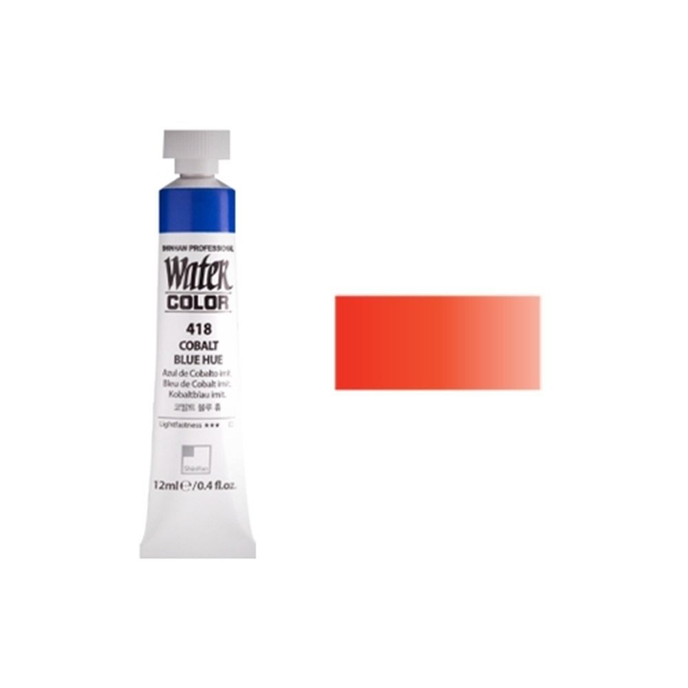 신한 수채화물감 NO.412 버밀리온 / 12mL (1개입)