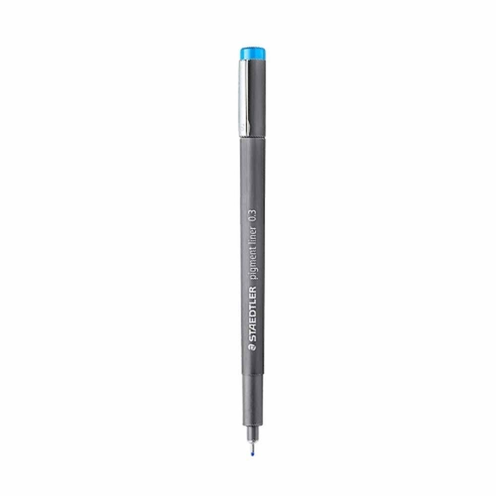 스테들러 피그먼트 라이너펜 파스텔 하늘색 308 03-30 0.3mm (1개입)