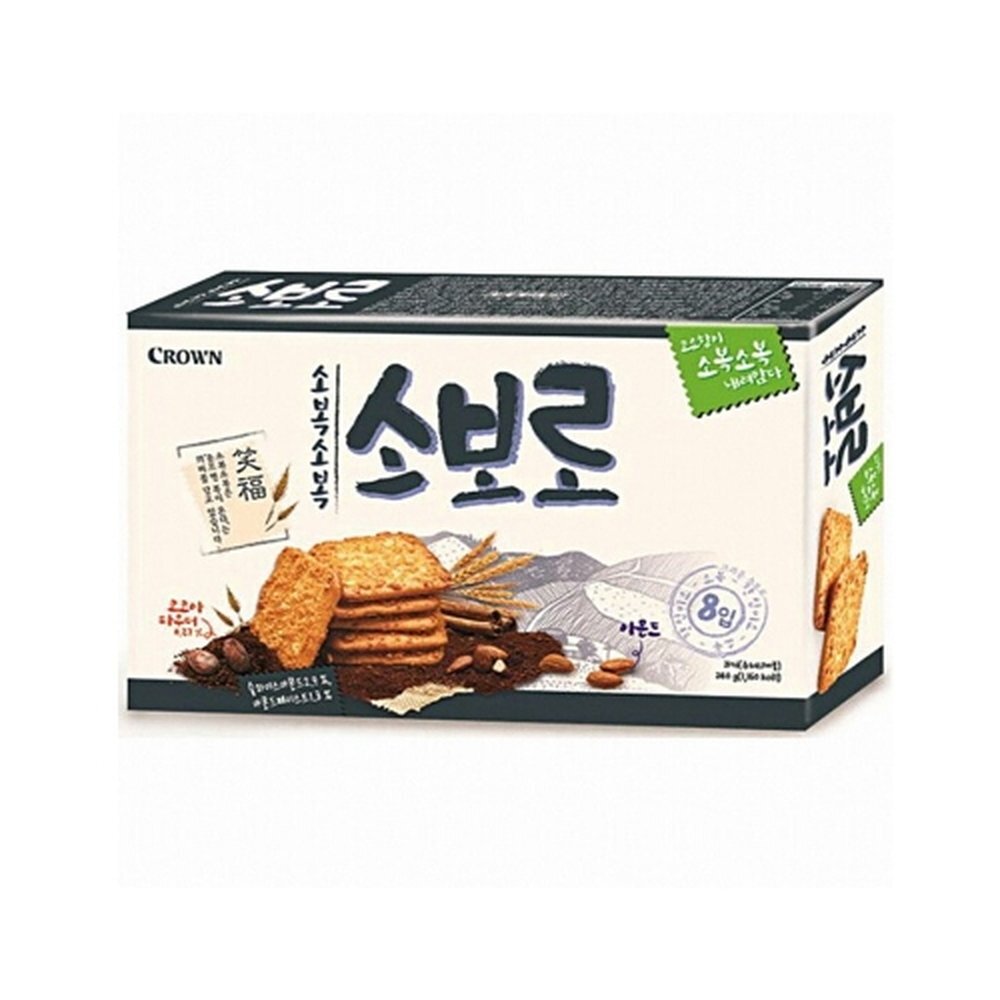 크라운 소복소복 소보로 대 240g (1개입)