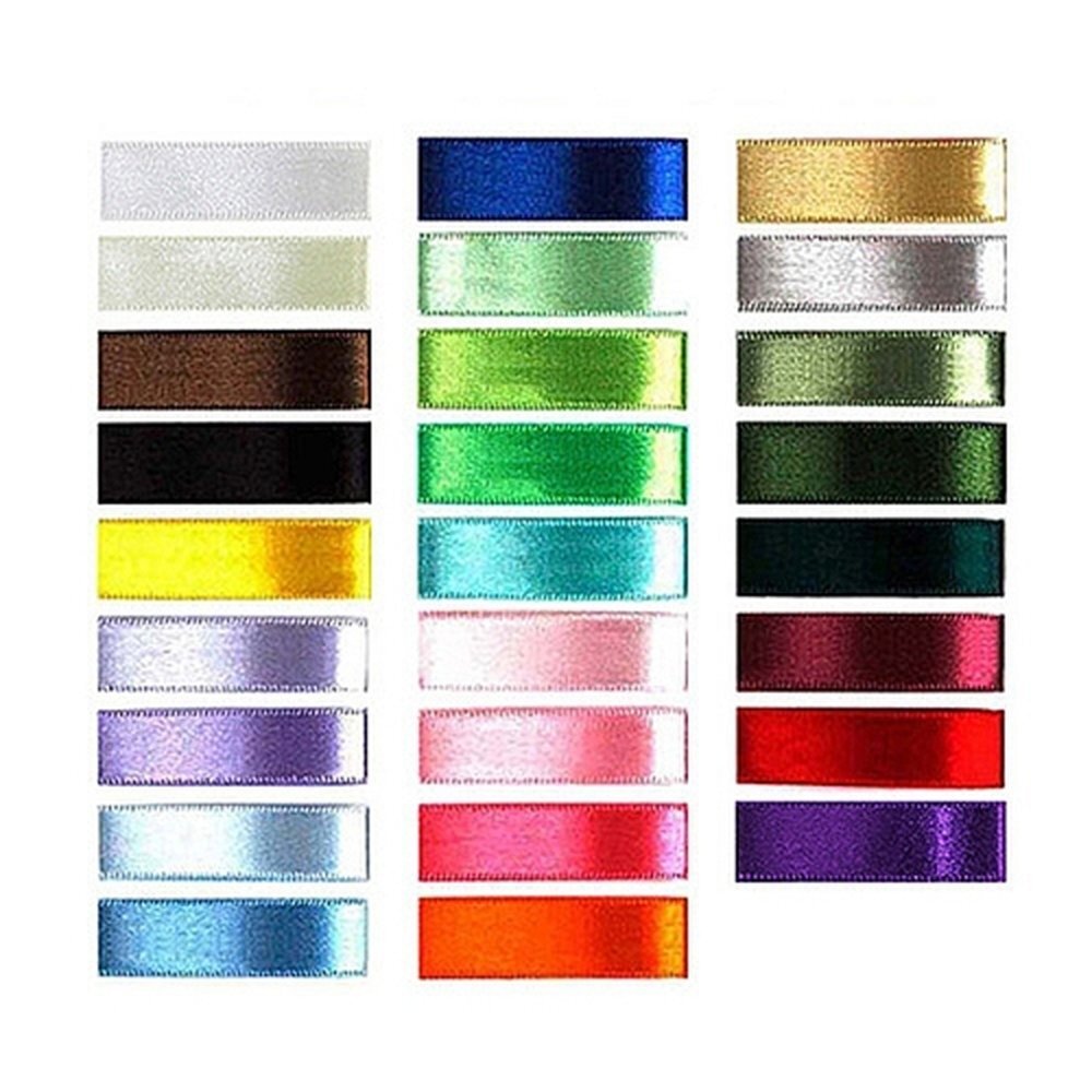 유니아트 4000 공단리본 5mm 20yd 곤색 (1개입)