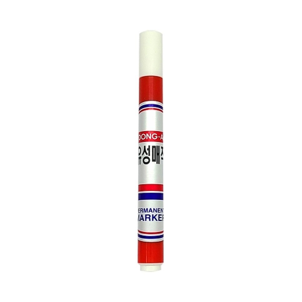동아 유성매직 적색 (1개입)