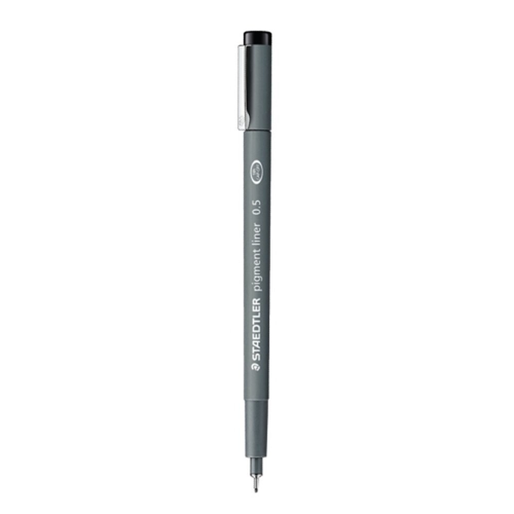 스테들러 피그먼트 라이너펜 308 12-9 1.2mm / 흑색 (1개입)