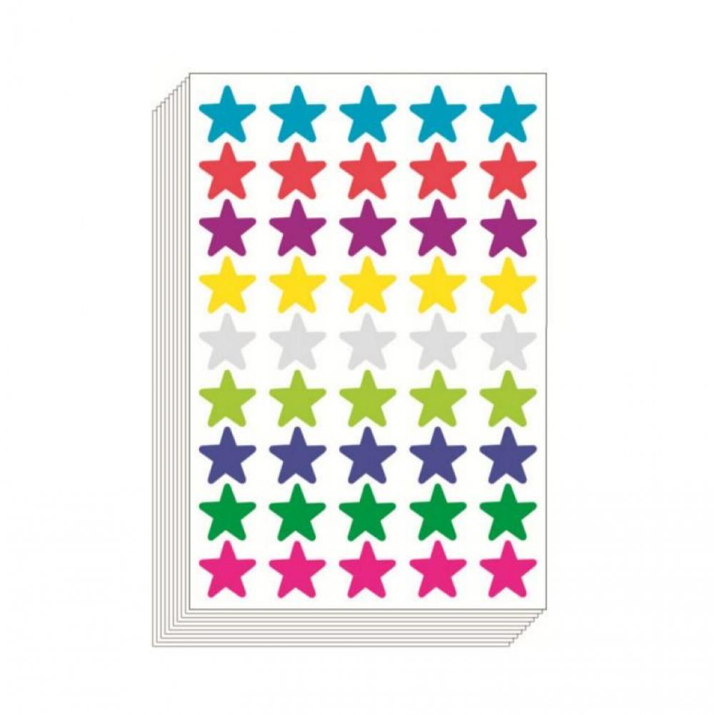 9컬러 별 스타 스티커 1.5cm 450pcs S2222